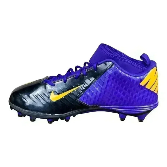 Nike Lunarlon Superbad Pro TD Football Cleats Rare Purple 534994-518 Size 14 - Picture 11 of 13
